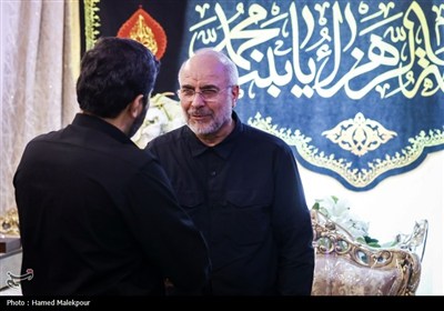 حضور ریٔیس مجلس در منزل شهیدان طهرانچی، شادمانی و حاجی‌زاده