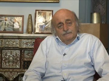 جنبلاط تجاوزات اسرایٔیل به سوریه و لبنان را محکوم کرد