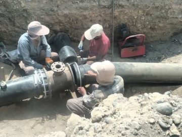 تأمین آب فضای سبز مشهد با بهره‌برداری از خط انتقال کشف‌رود