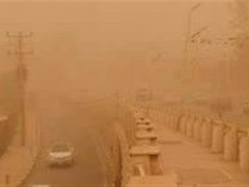 کیفیت هوای حاجی‌آباد زیرکوه بسیار ناسالم شد