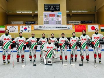 مسجل شدن برنز تیم بانوان ایران در اینلاین هاکی قهرمانی آسیا