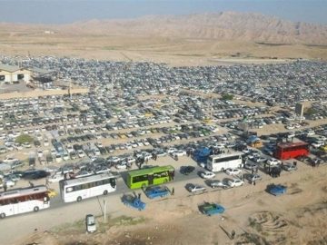 افزایش ۱۴۱ هکتاری ظرفیت پارکینگ مرز خسروی در ایام اربعین