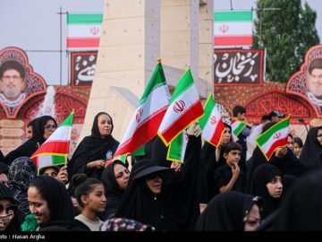 تجمع باشکوه «ای ایران بخوان» در زنجان