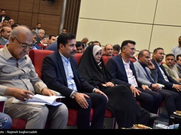 صنعتگران و معدن‌کاران هرمزگان تجلیل شدند+فیلم