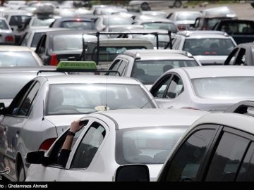 ترافیک در محورهای چالوس و هراز سنگین است