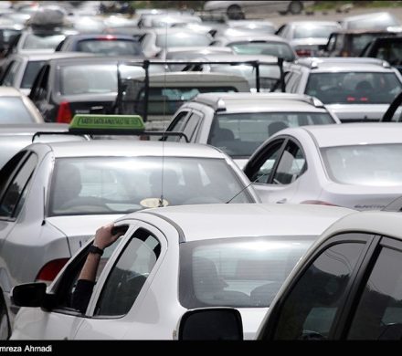 ترافیک در محورهای چالوس و هراز سنگین است