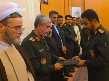 سید اسدالله امامی میبدی فرمانده جدید ناحیه مقاومت بسیج میبد شد
