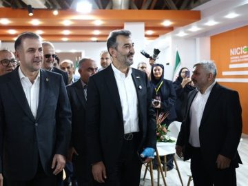 بازدید مدیرعامل شرکت ملی مس از نمایشگاه ایران کانمین ۲۰۲۵