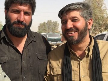 تصویری از شهیدان اصغر پاشاپور و مهدی نعمتی