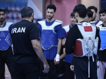 تمرین مشترک ملی‌پوشان ایران و ویتنام در خانه تکواندو