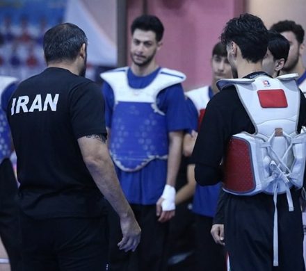 تمرین مشترک ملیپوشان ایران و ویتنام در خانه تکواندو