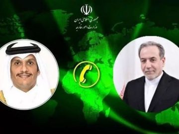 تاکید عراقچی و همتای قطری بر جلوگیری از تضییع حق مردم فلسطین برای تعیین سرنوشت