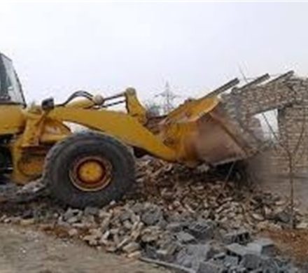 ۲ هزار مترمربع ساخت‌وساز غیرمجاز در شاهرود تخریب شد